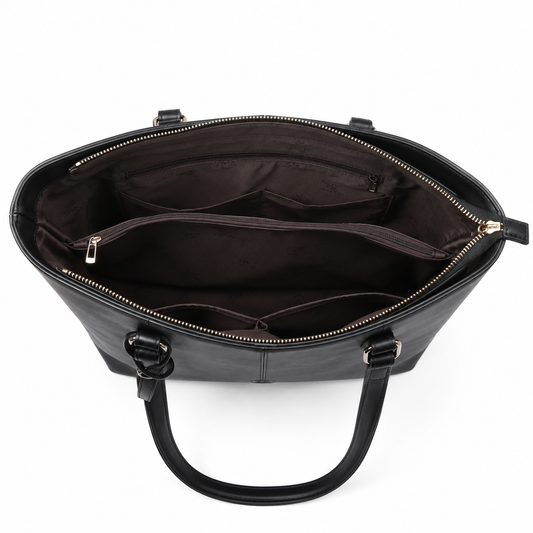 The Signature Tote Bag – Classic Black