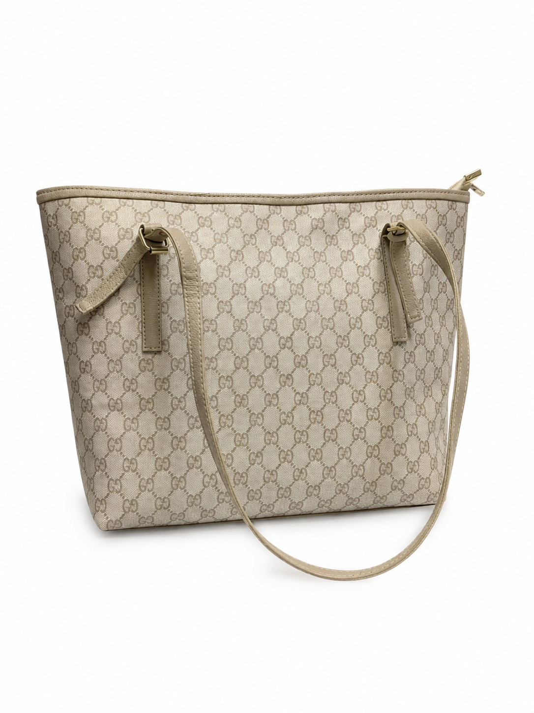 Women’s Monogram Tote Bag – Elegant Everyday Shoulder Bag