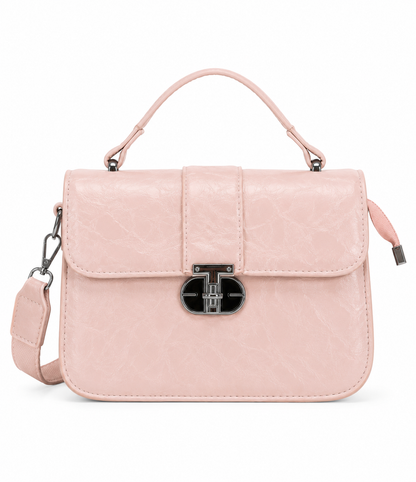 Spring Summer Hot Sale Of The Season Pink Peach Oolong French Underarm Bag Women's Crossbody Shoulder Bag Street Trend Floral...