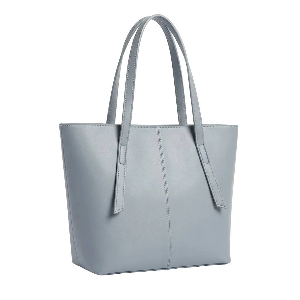 The Signature Tote – Slate Gray