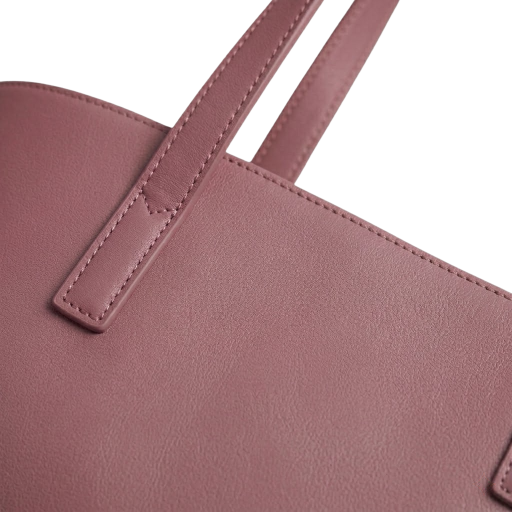 The Signature Tote Bag – Deep Maroon