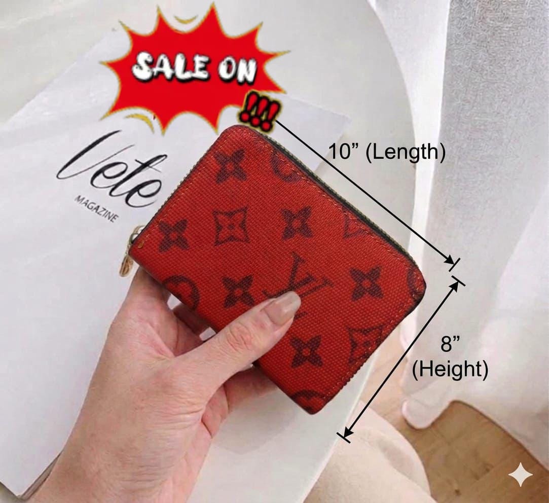 Designer-Style Mini Wallet