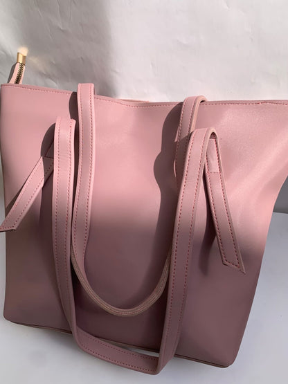 The Signature Tote – Dusty Rose